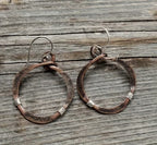 Bronze Circular Earrings|2862
