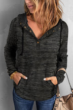 Charcoal Heathered Hoodie|1941