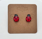 Little Ladybug Stud Earrings-Hypoallergenic and Nickel Free|3240