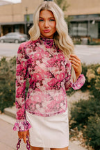 Floral Mesh Top|1909