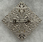 Fox and Roses Brooch|832