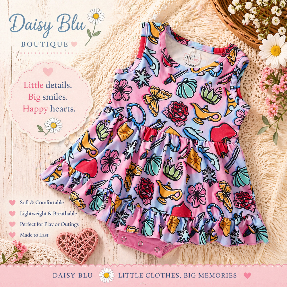 PRINCESS MASH UP ROMPER|3064