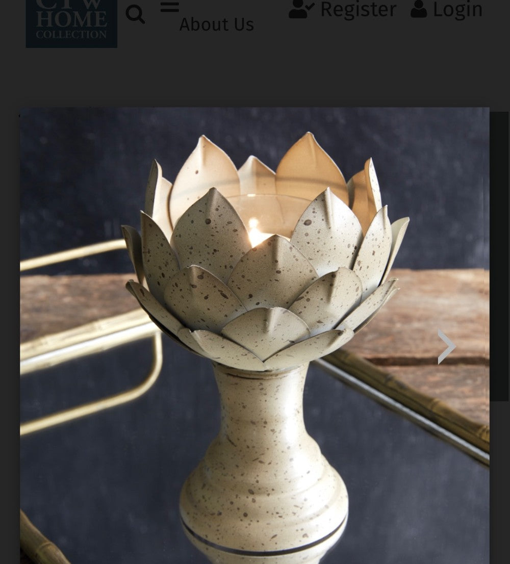 Artichoke Voltive Holder|2782