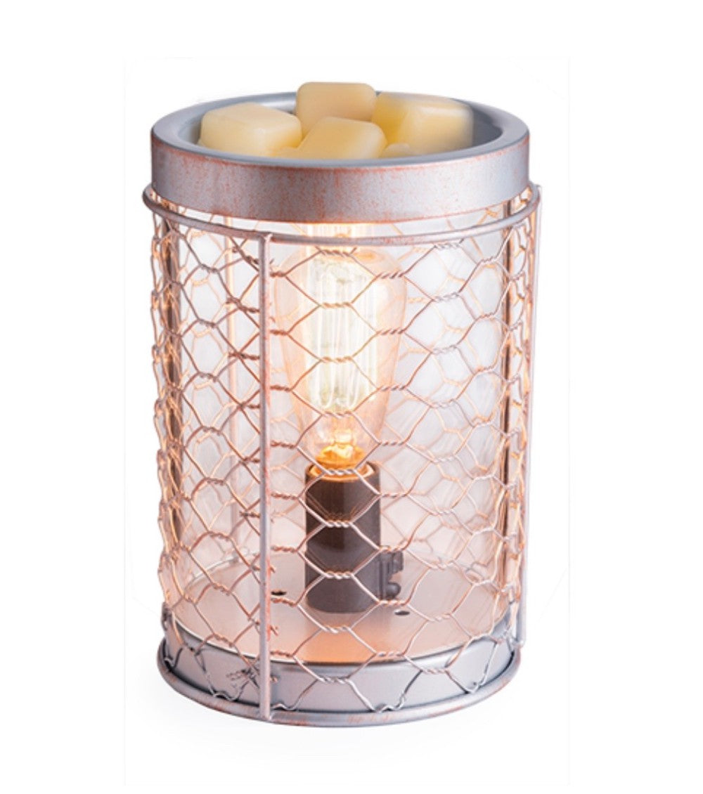 Chicken Wire Edison Bulb Fragrance Warmer|2798