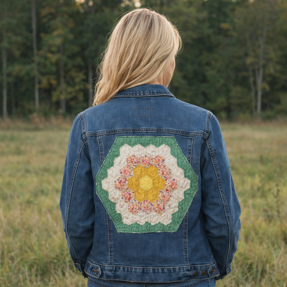 Quilted Jean Jacket|2616