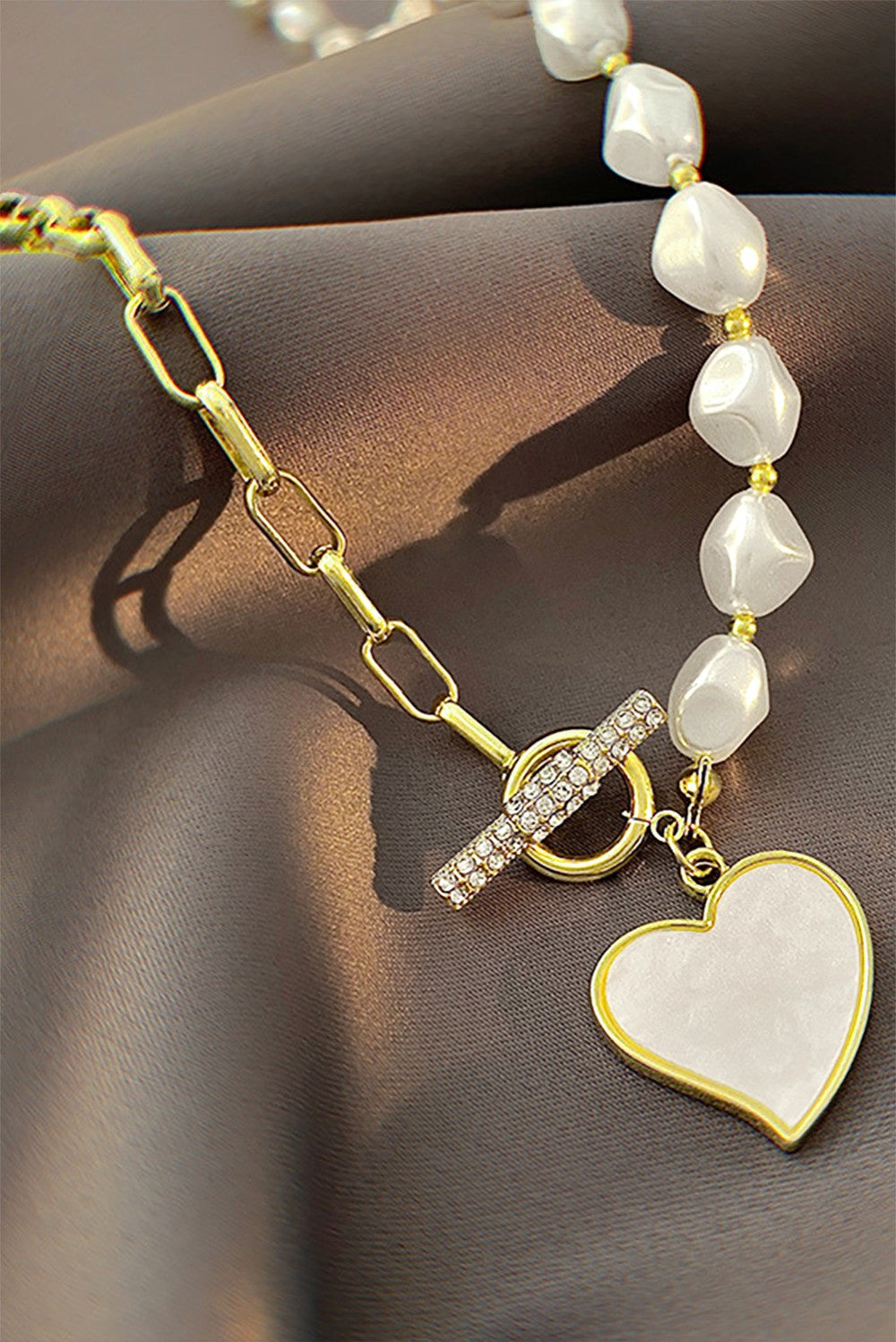 Chic Heartline Necklace|2168