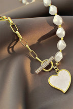 Chic Heartline Necklace|2168