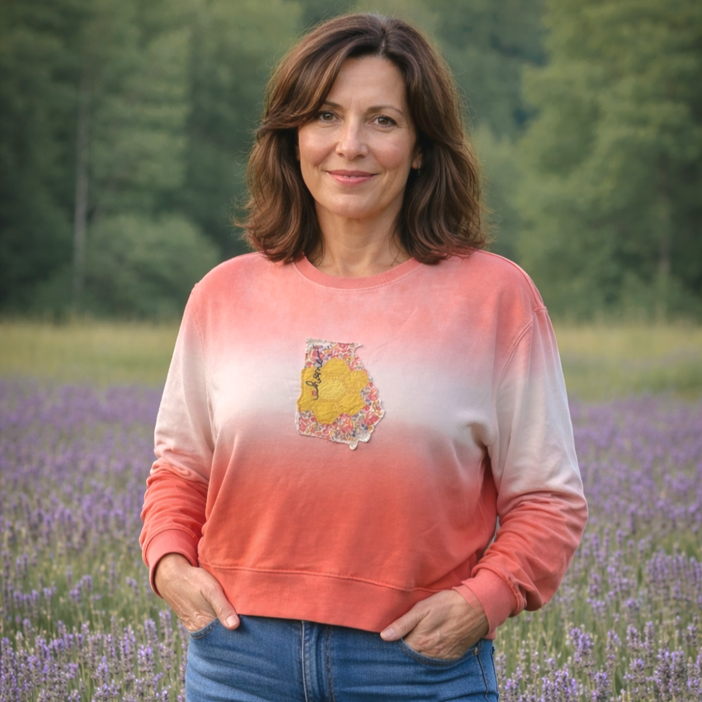 Quilted GA Home Sweatshirt|2788