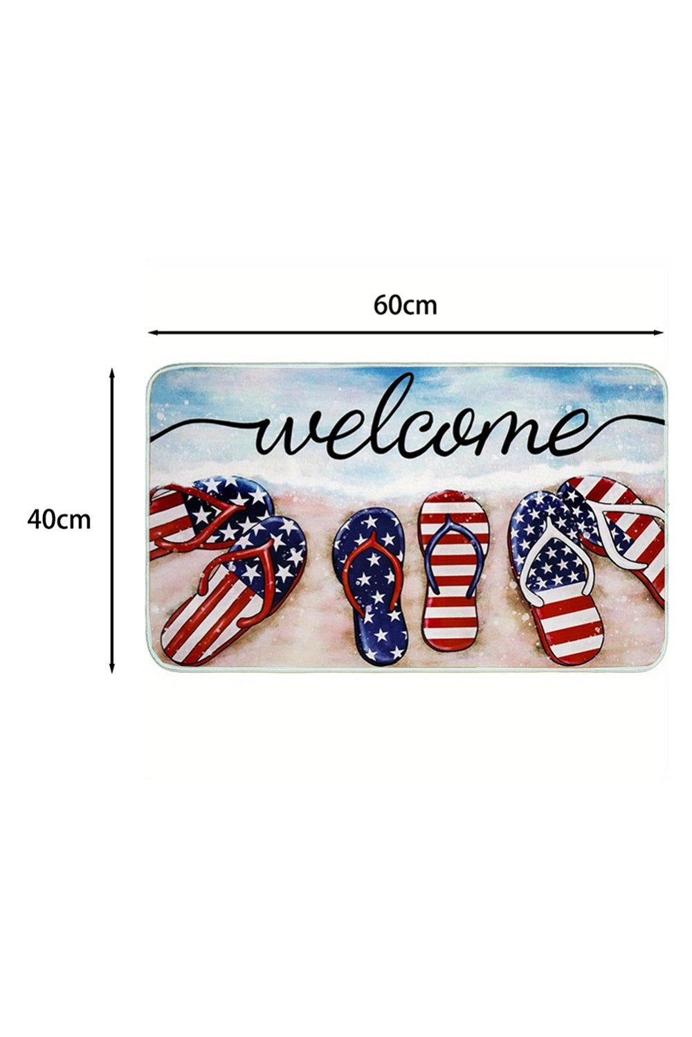 Stars & Stripes Welcome Mat|2162