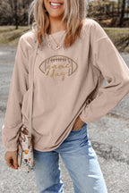 Embroidered Corduroy Sweatshirt|1829