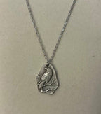 Raven Pendant-18” Stainless Steel Paper Clip Chain|3316