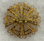 Vintage Pinwheel Brooch-Round|807